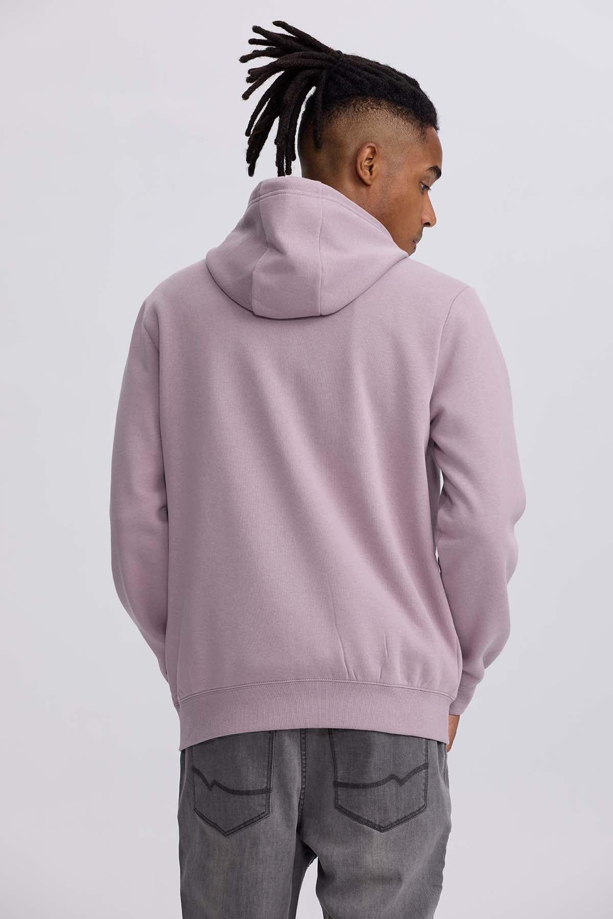 Polerón Hombre Full Zipper Malva-2