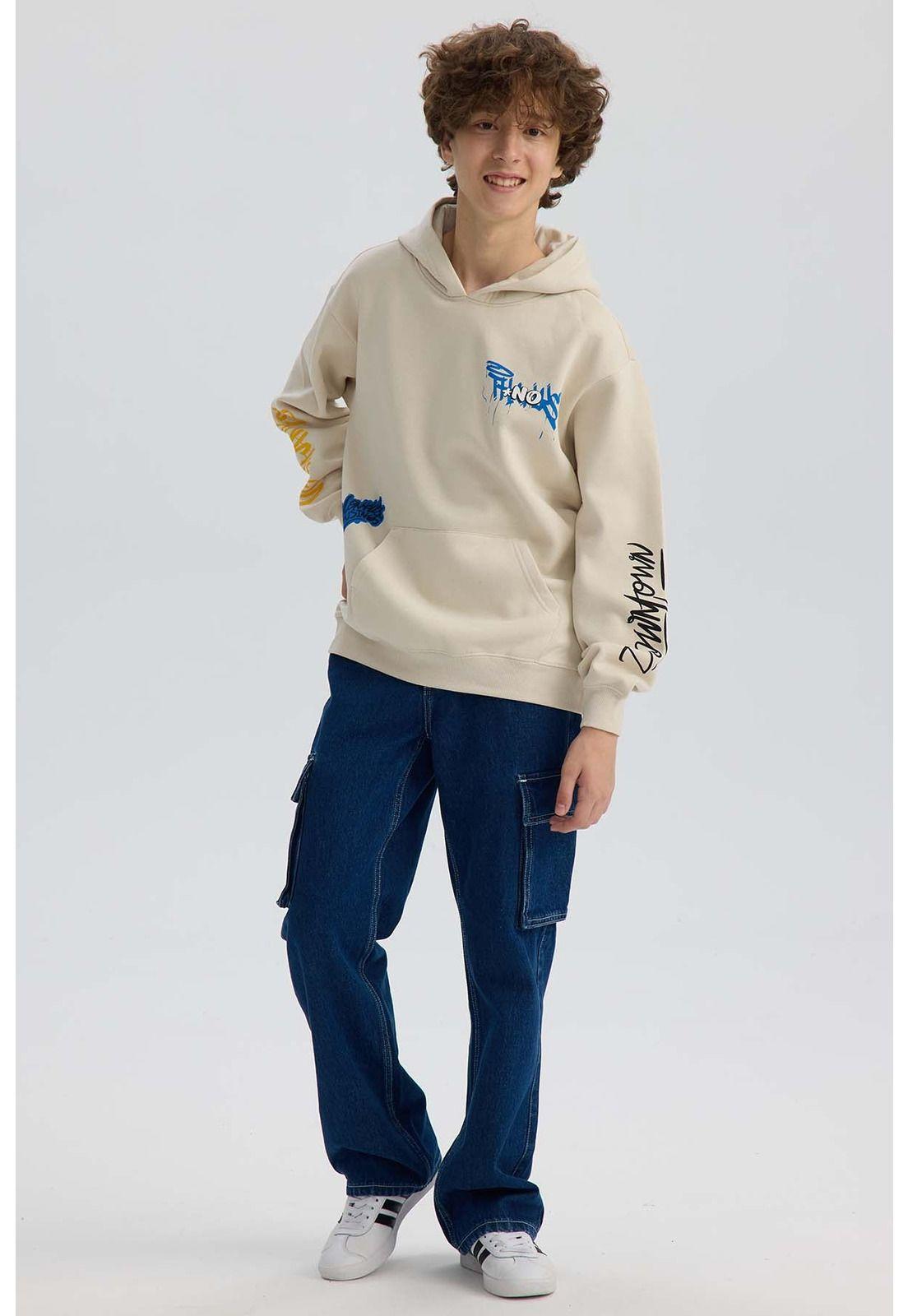 Polerón Niño Cerrado Urbano Crudo-3