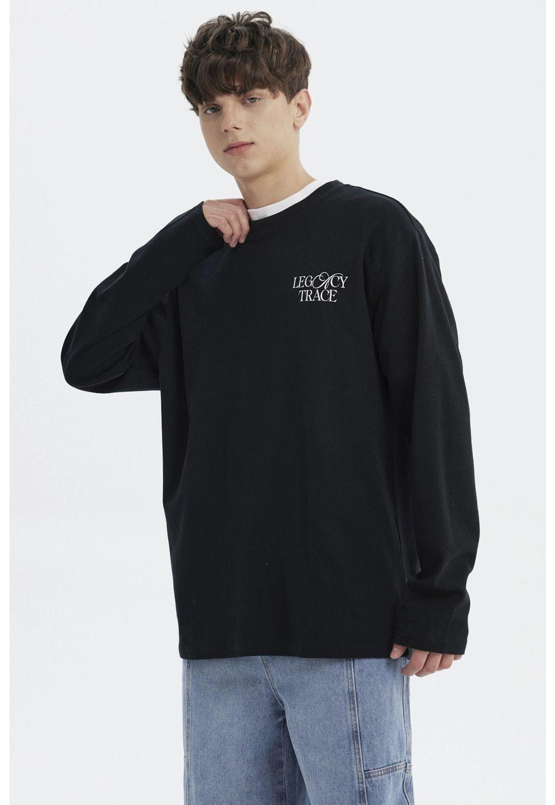 Polera Hombre Slim Negro - XX-1