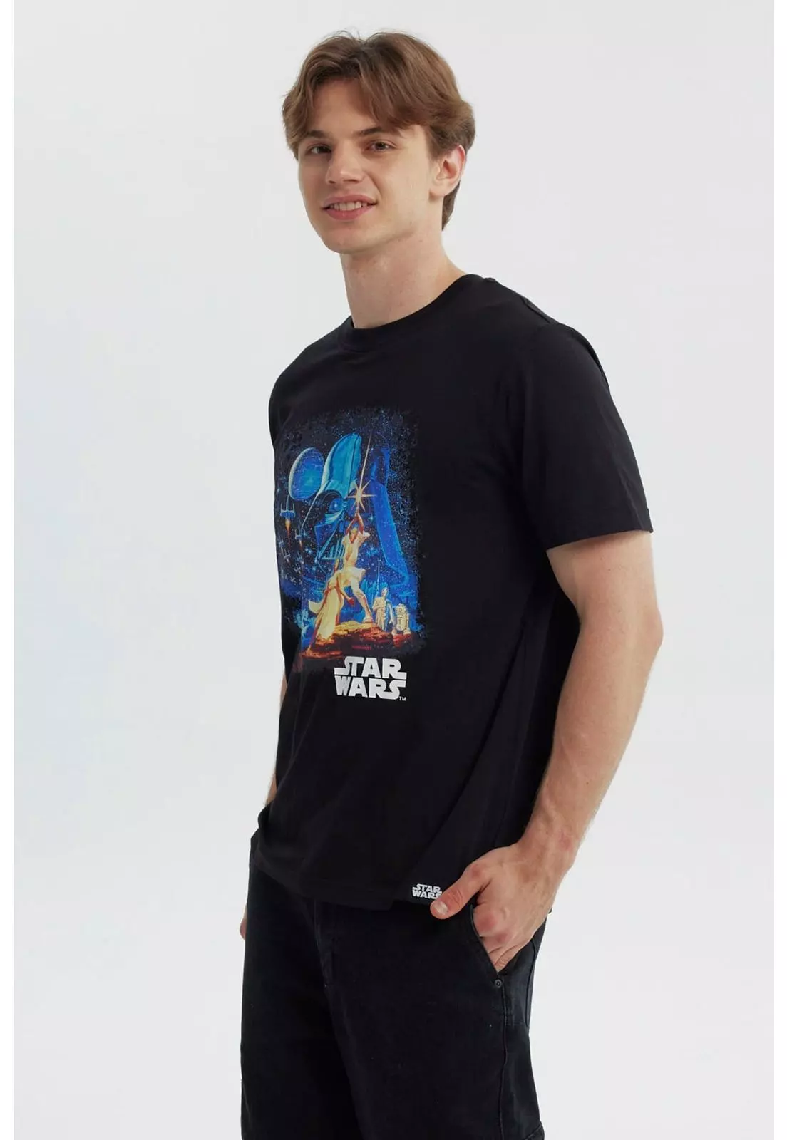 Polera Hombre Star Wars Negro-1