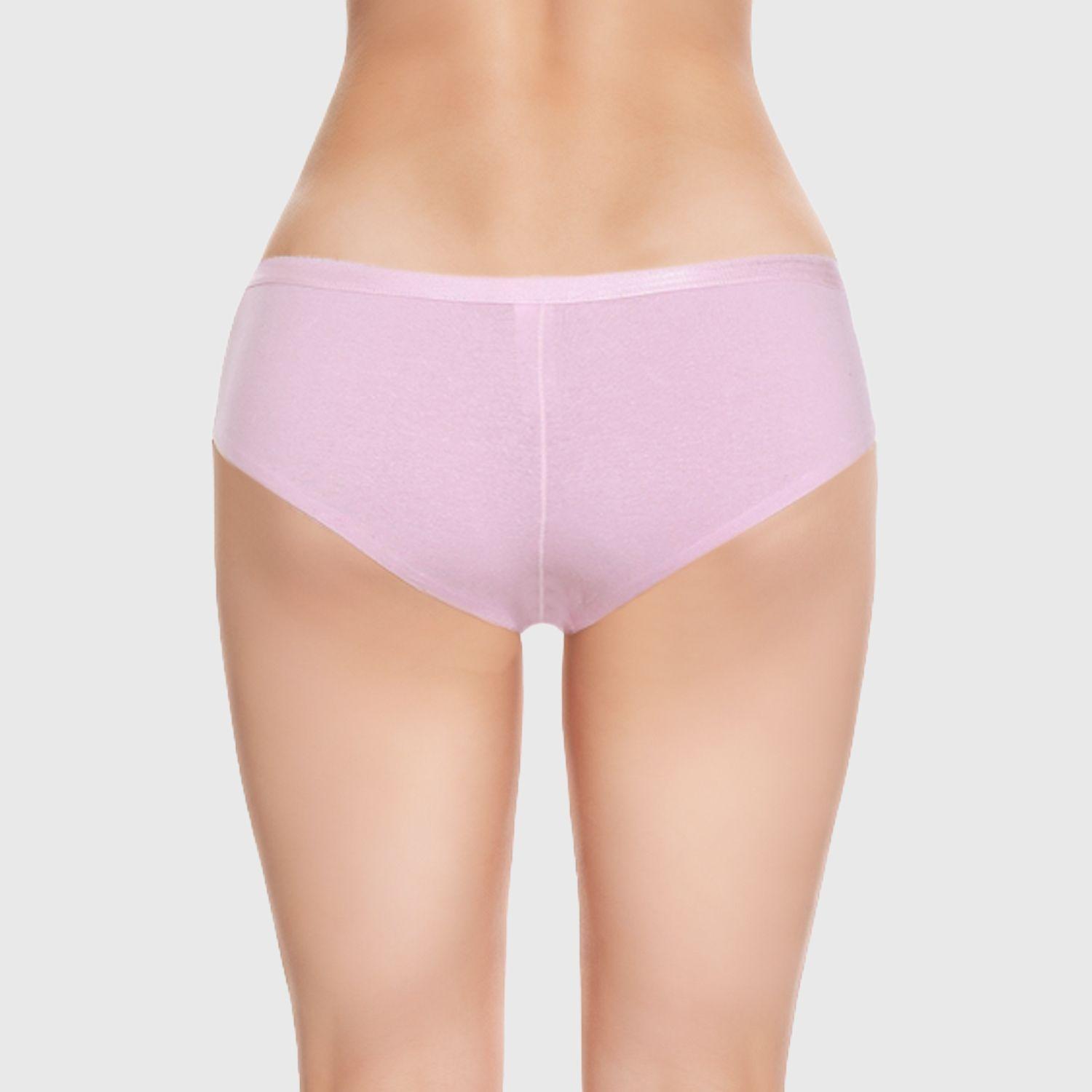 Calzón Mujer Deportivo Short Liso Lila-1