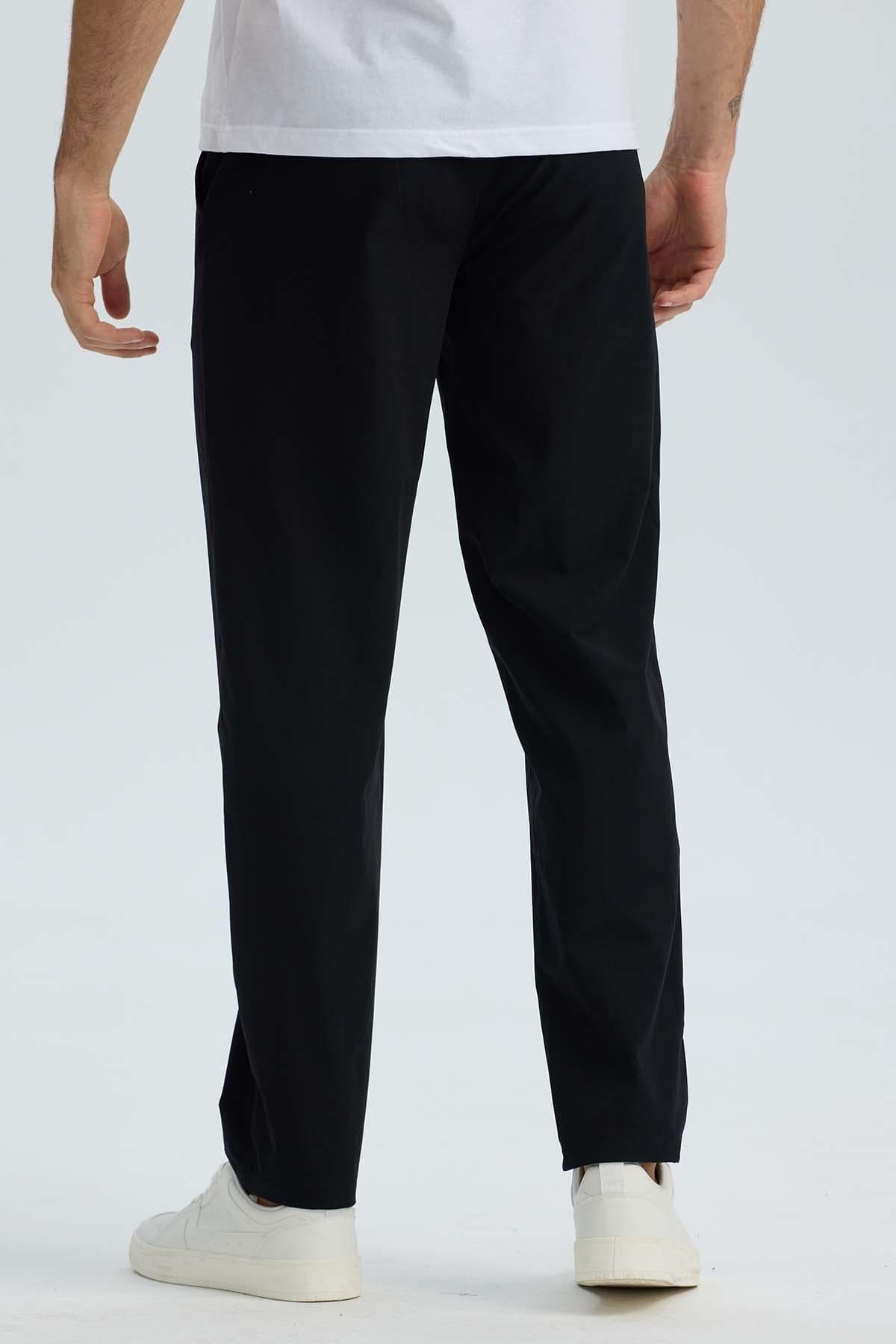 Pantalón Hombre 1 Bolsillo Comfort Negro-3