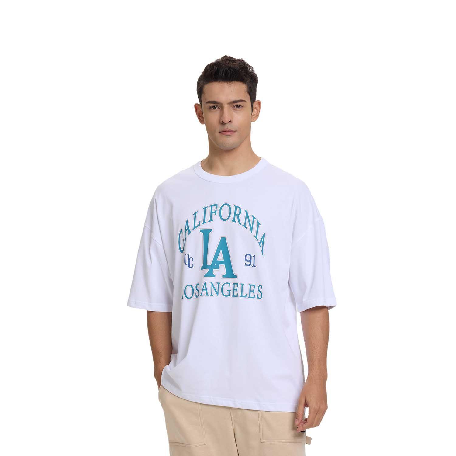 Polera Hombre College Blanco Vii Fashion's Park-0