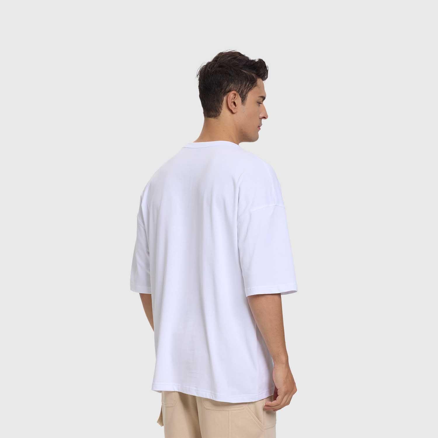 Polera Hombre College Blanco Vii Fashion's Park-2