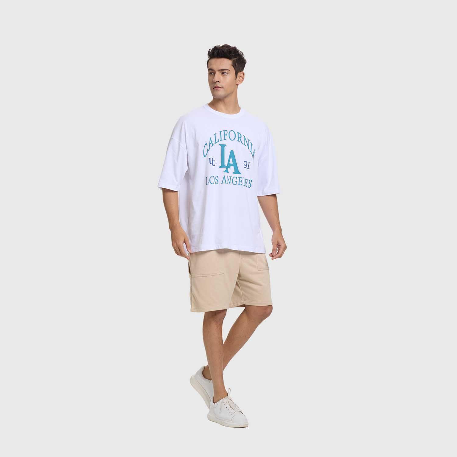 Polera Hombre College Blanco Vii Fashion's Park-3