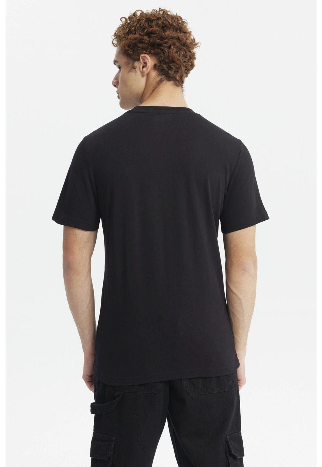 Polera Hombre One Piece Negro - Vl-2