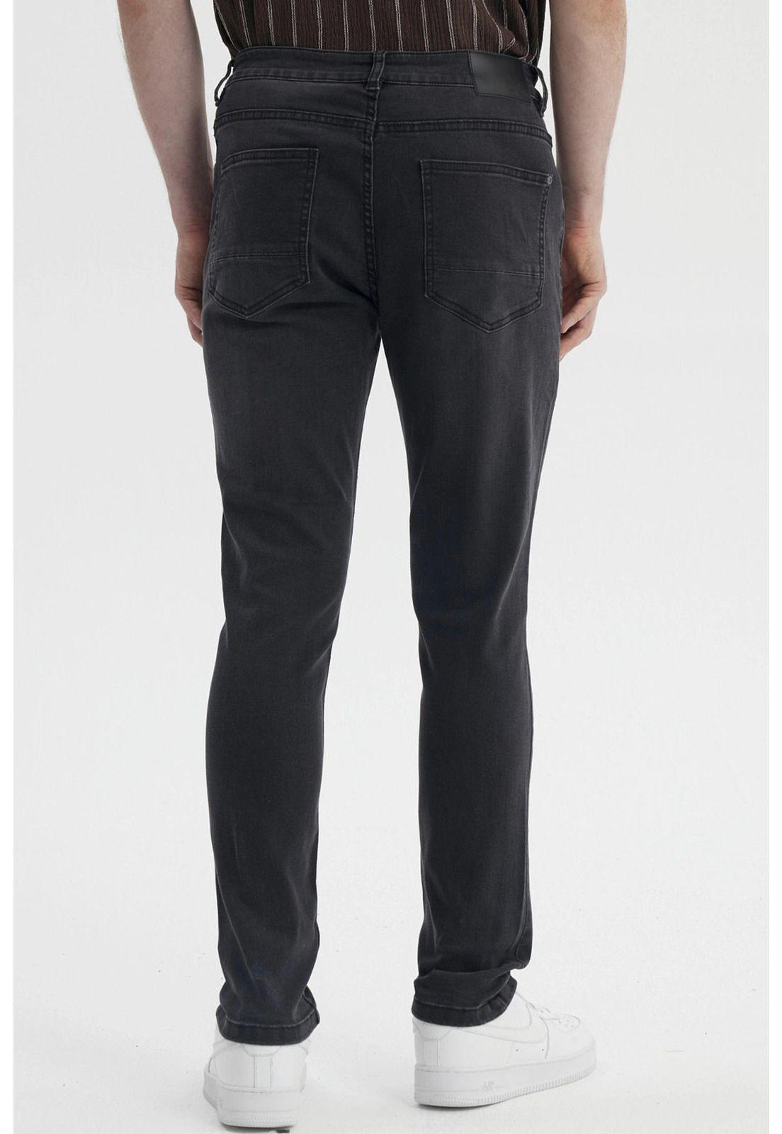 Jeans Hombre Skinny 101 Negro-2