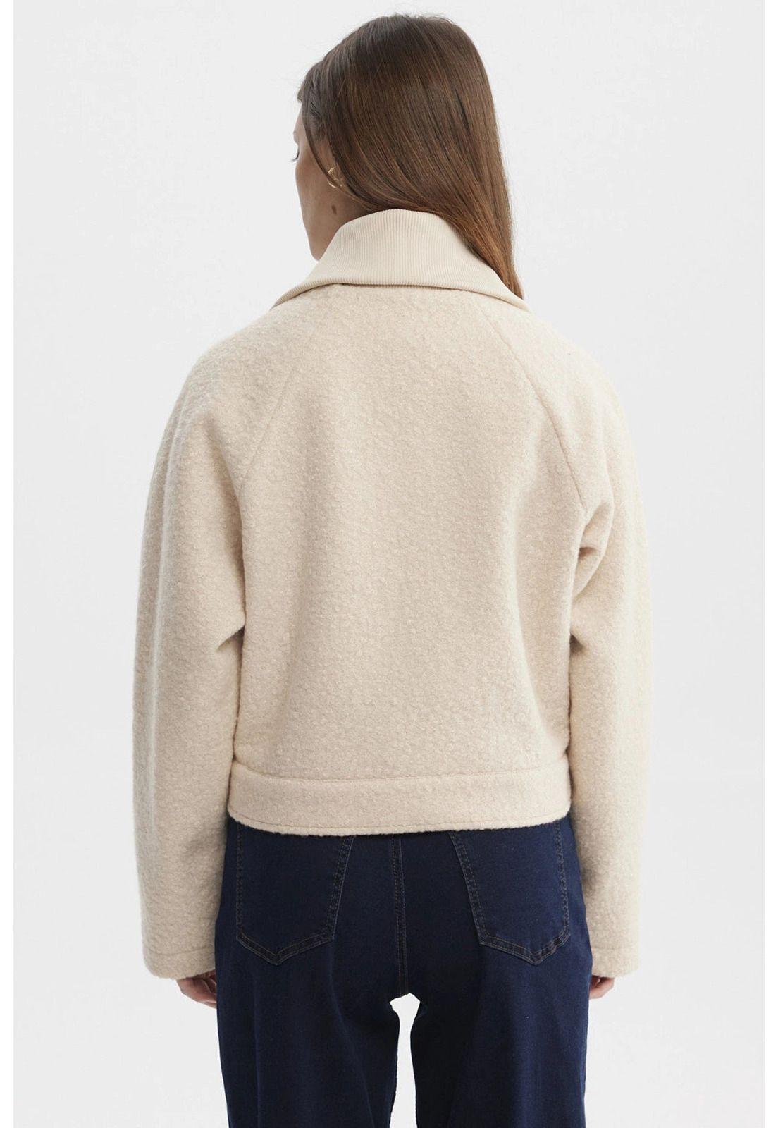 Chaqueta Mujer Juvenil Beige-2