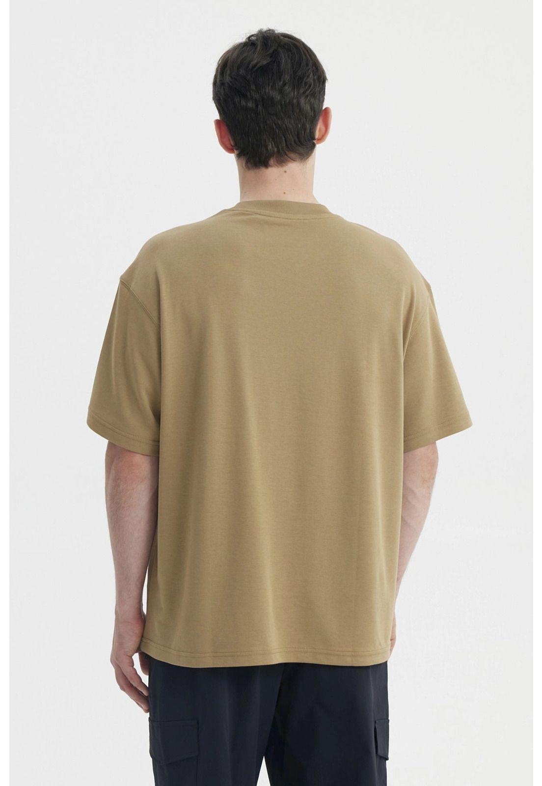 Polera Hombre Loose Fit Kaki-2