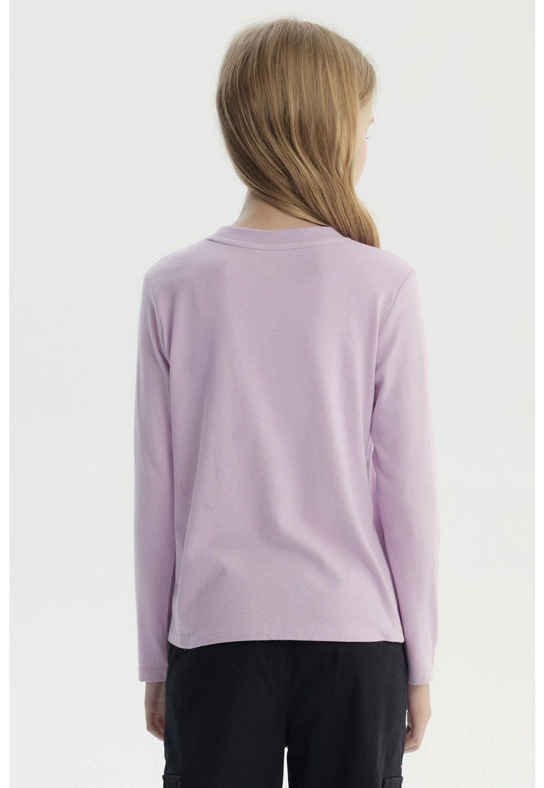 Polera Niña Básica Toddler Lila - ll-2