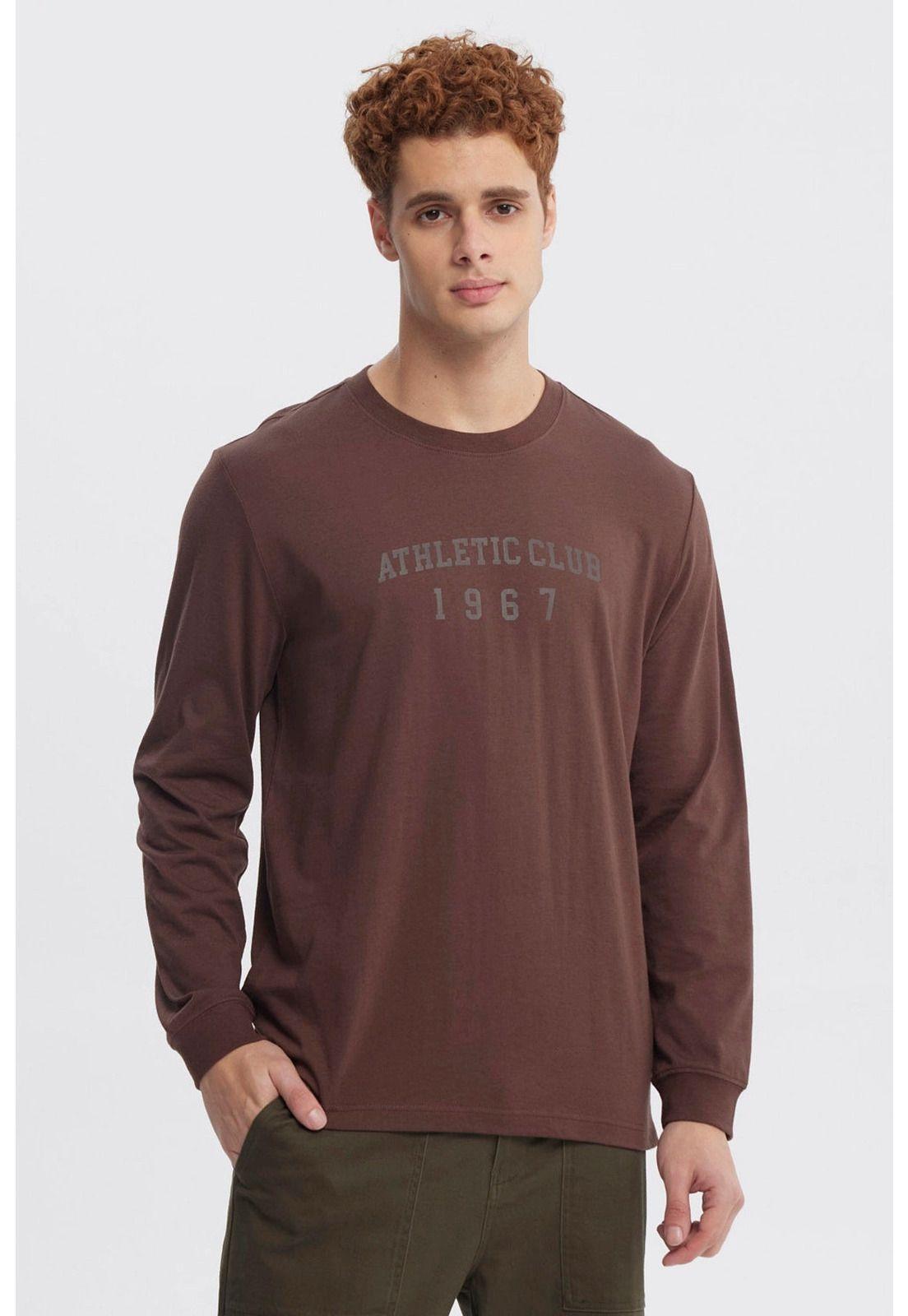 Polera Hombre Slim Chocolate - Vl-0