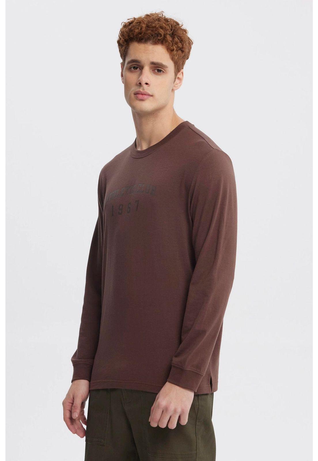Polera Hombre Slim Chocolate - Vl-1