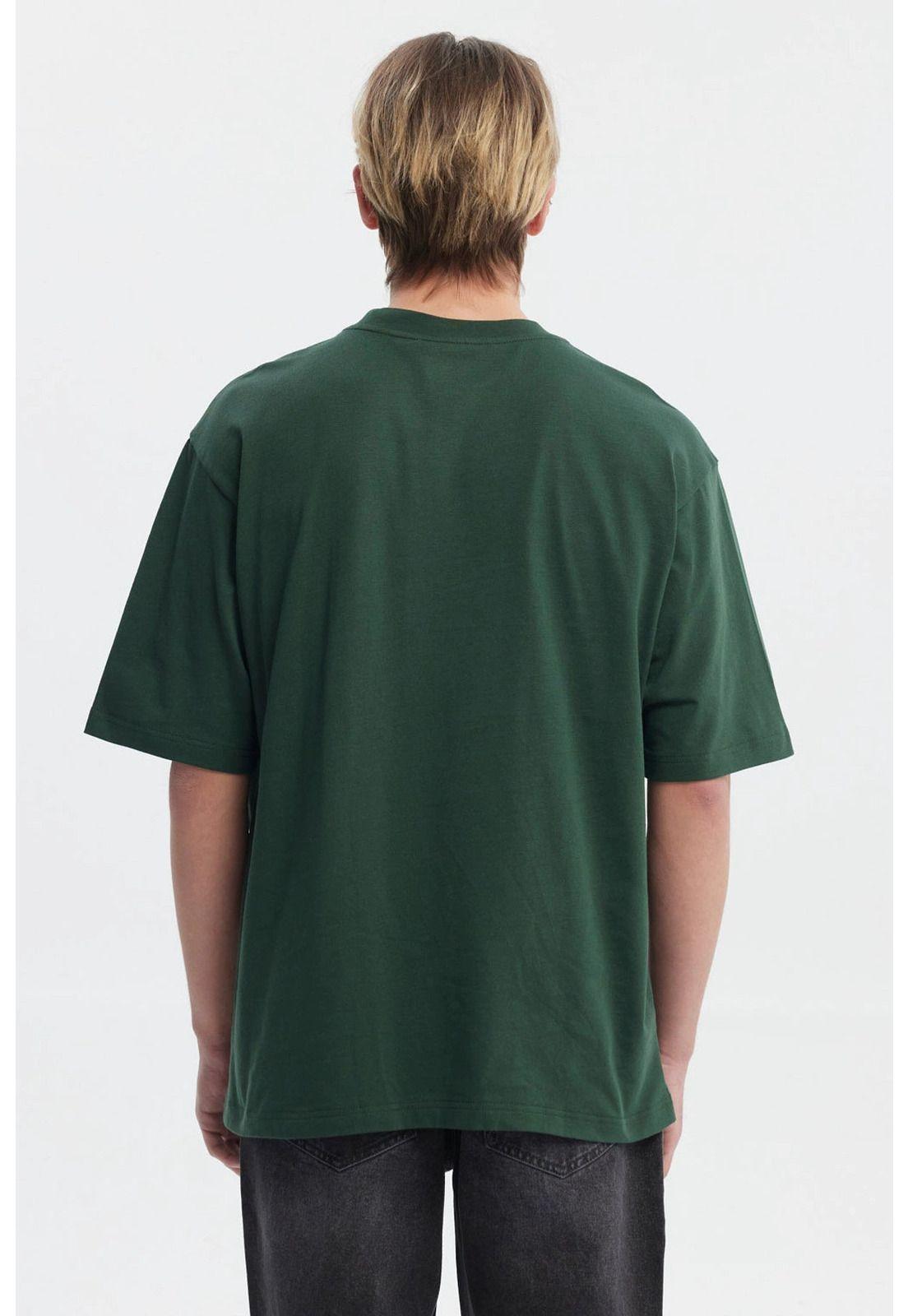 Polera Hombre Slim Verde - ll-2