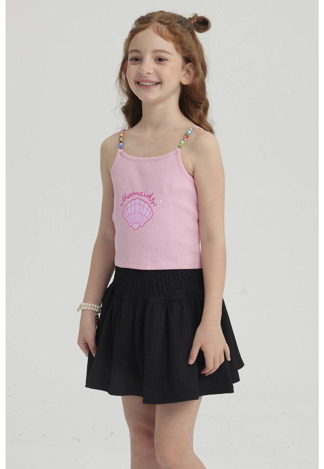 Peto Niña Rib Mostacilla Pabilo Rosado-3