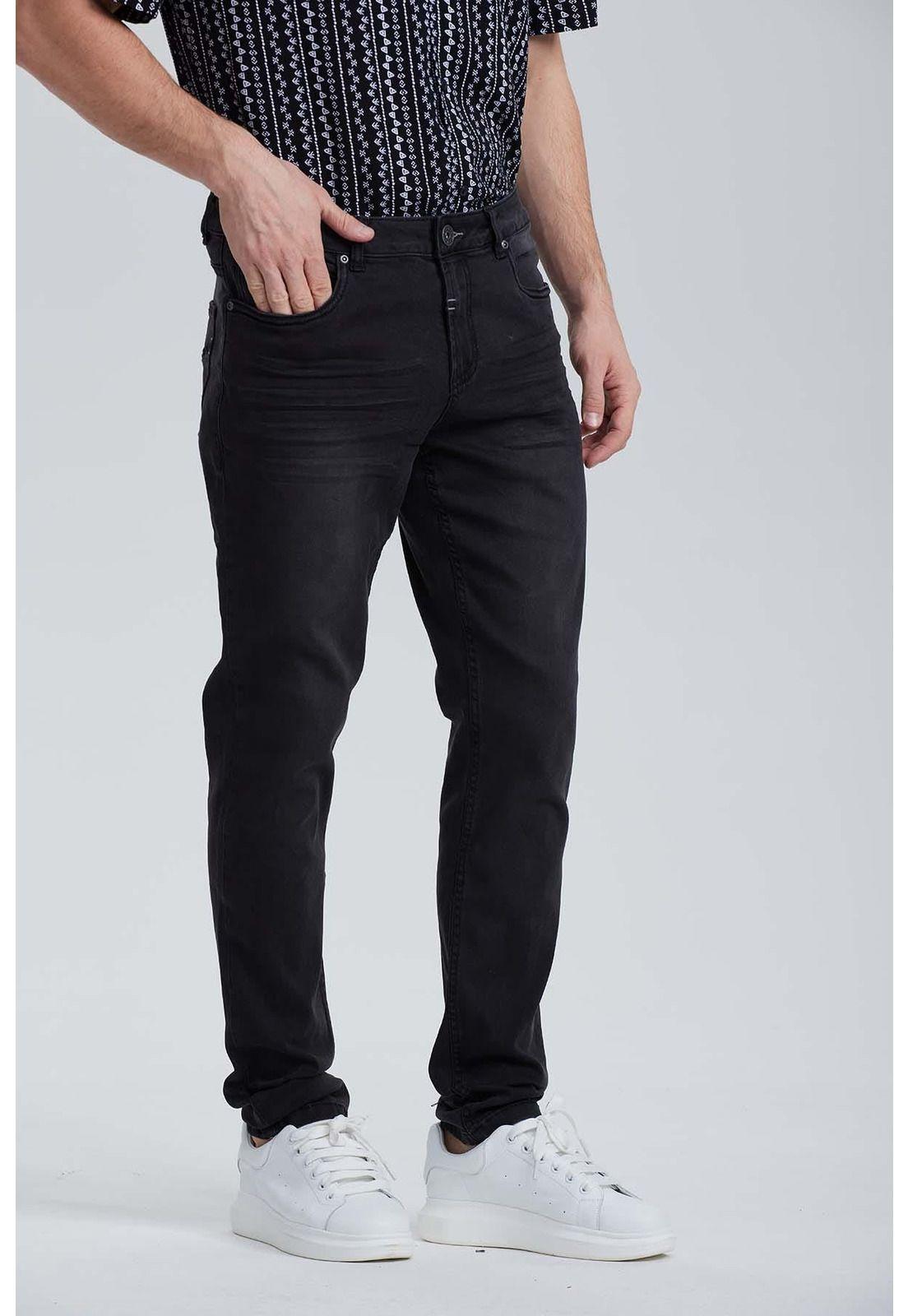 Jeans Skinny Negro-1