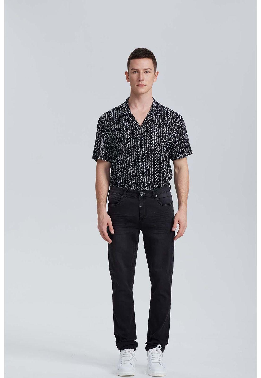 Jeans Skinny Negro-3