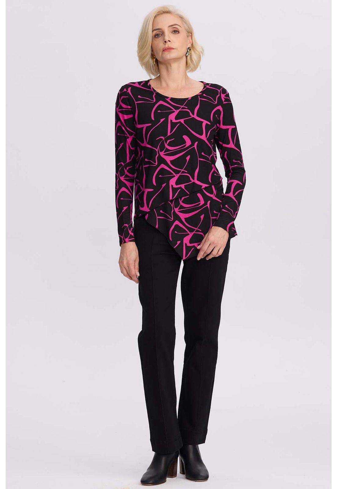 Sweater Mujer Casual Negro-3