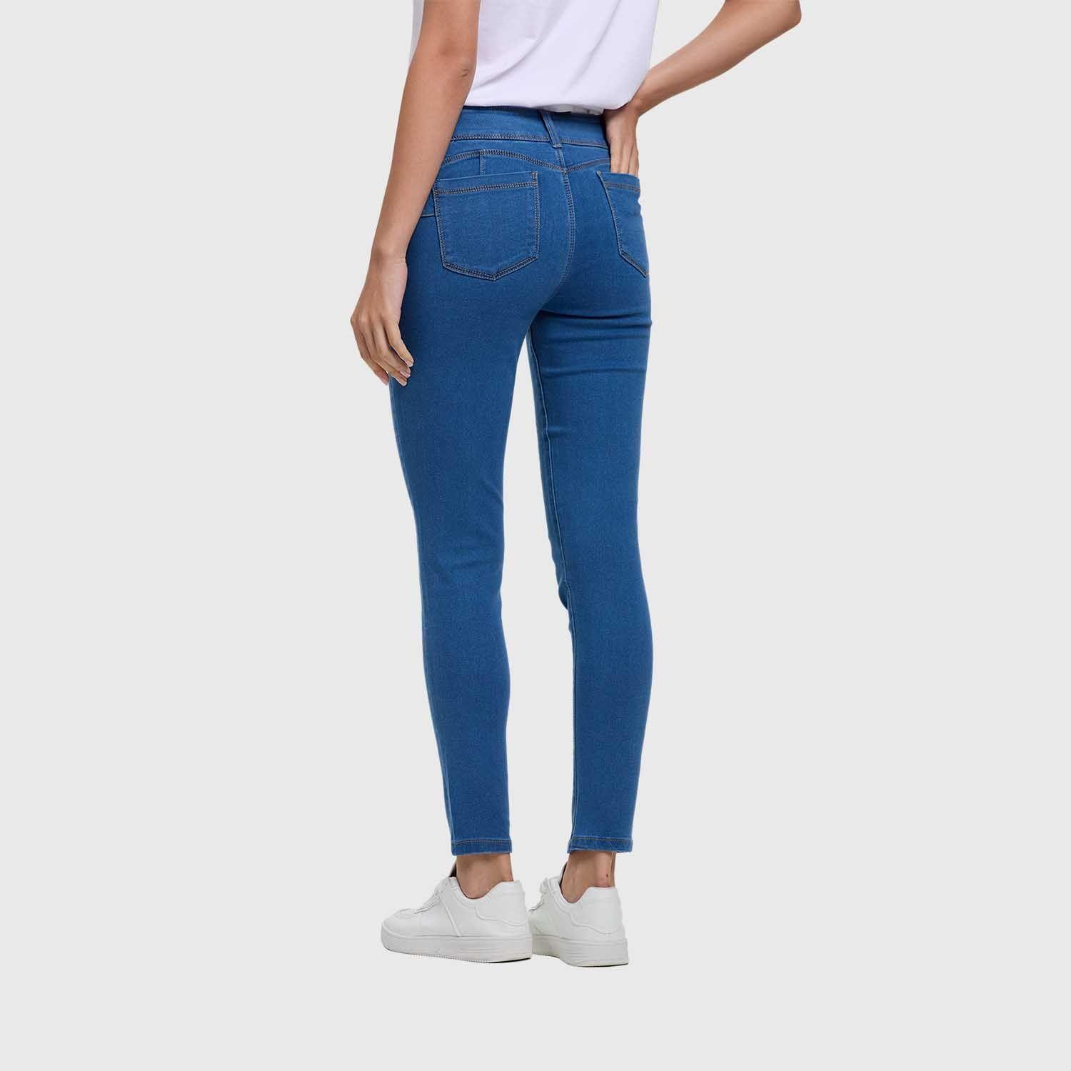 Jeans Mujer Skinny Jeny Azul Fashion's Park-2