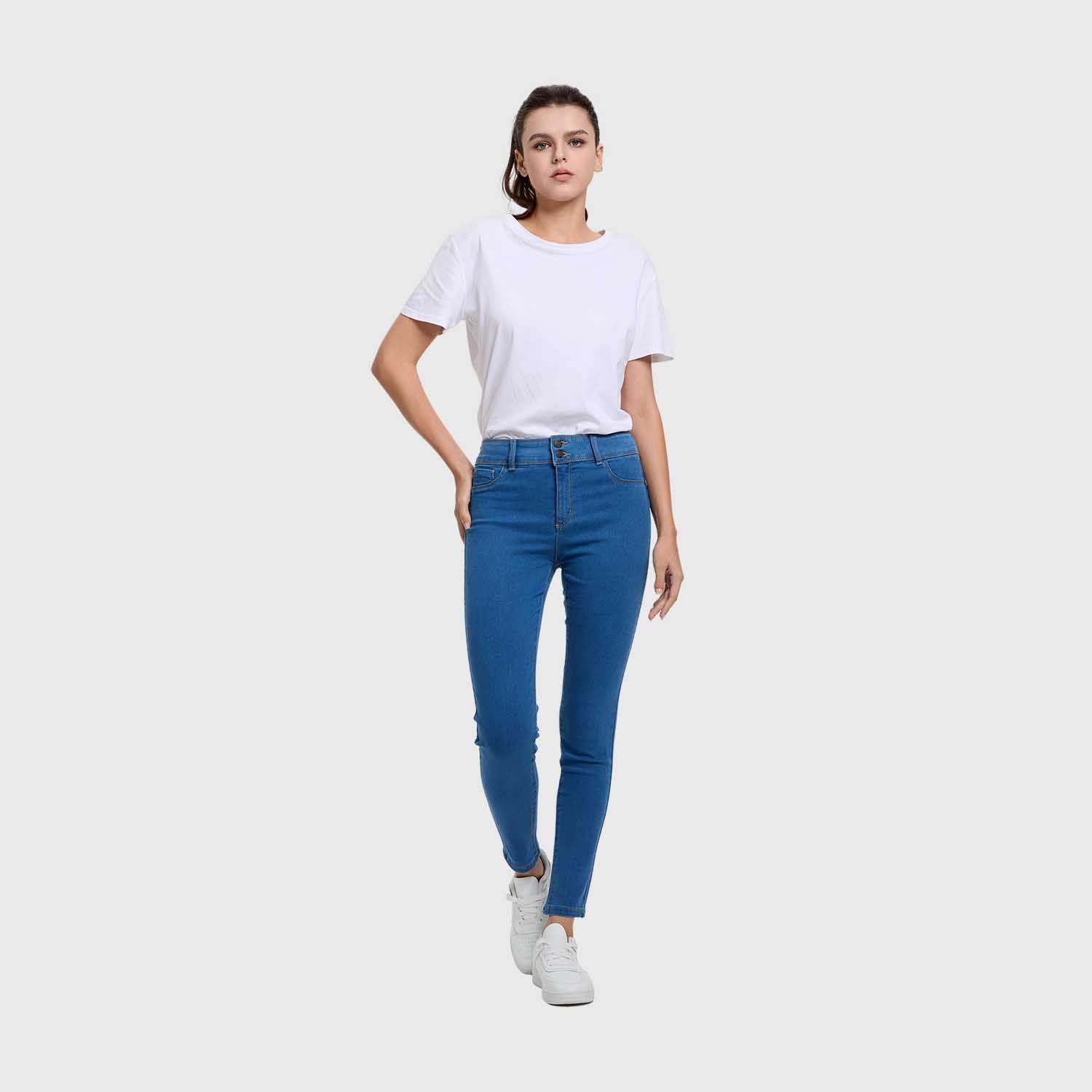 Jeans Mujer Skinny Jeny Azul Fashion's Park-3