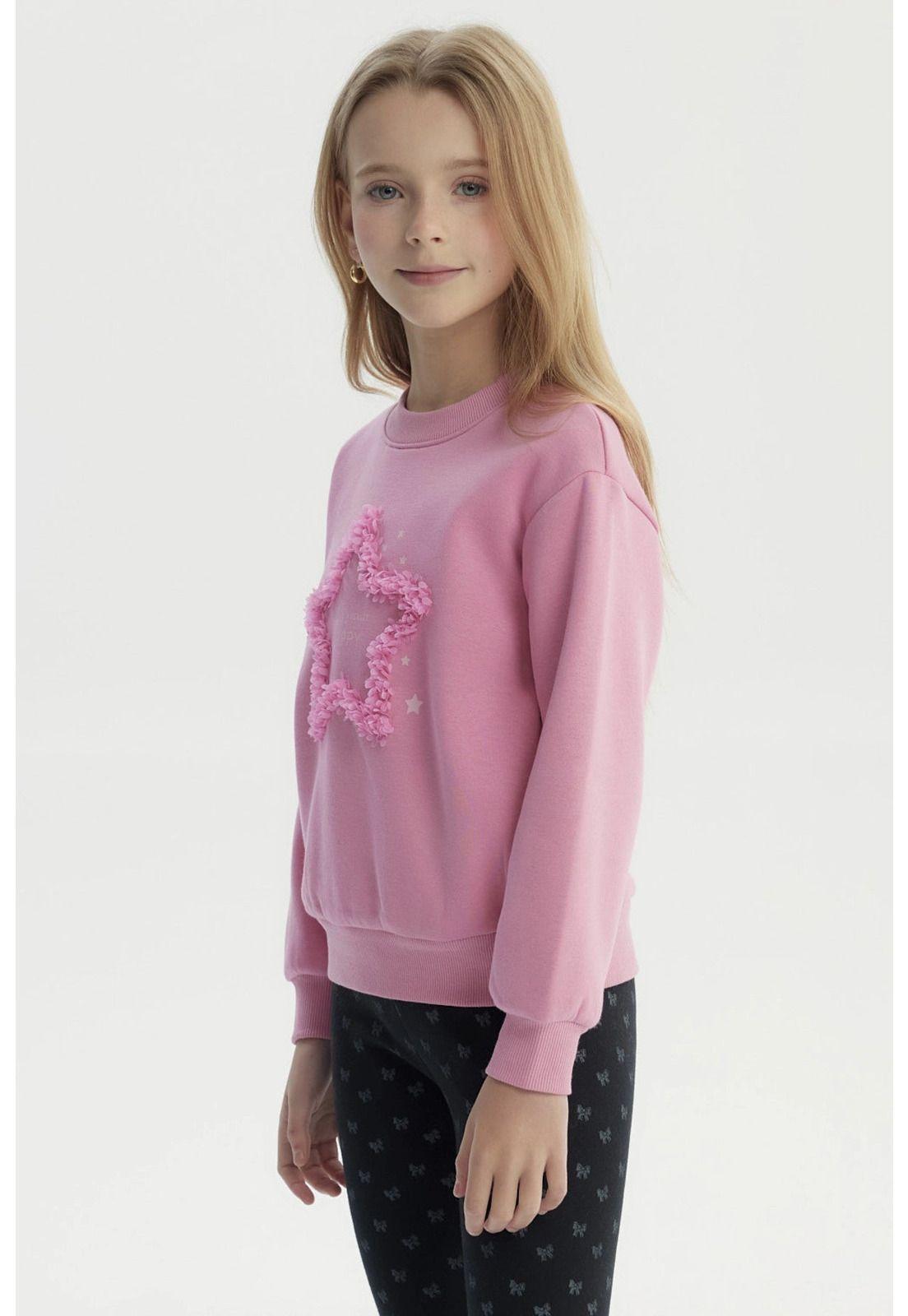 Polerón Niña Slim Rosado - ll-1