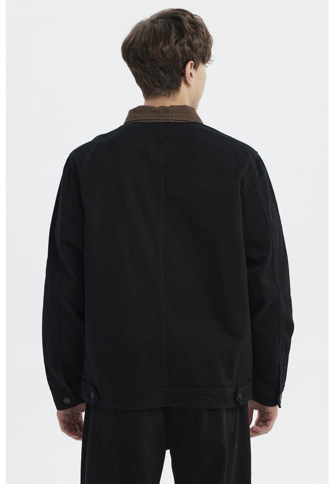 Chaqueta Hombre Clásica Negro - lV-2