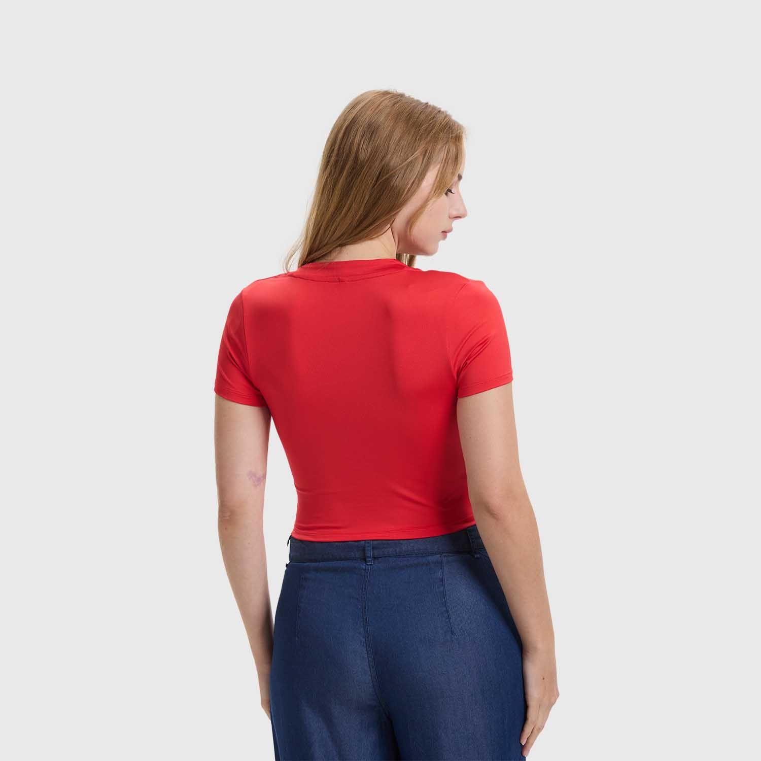 Polera Mujer Argolla Rojo Fashion's Park-2