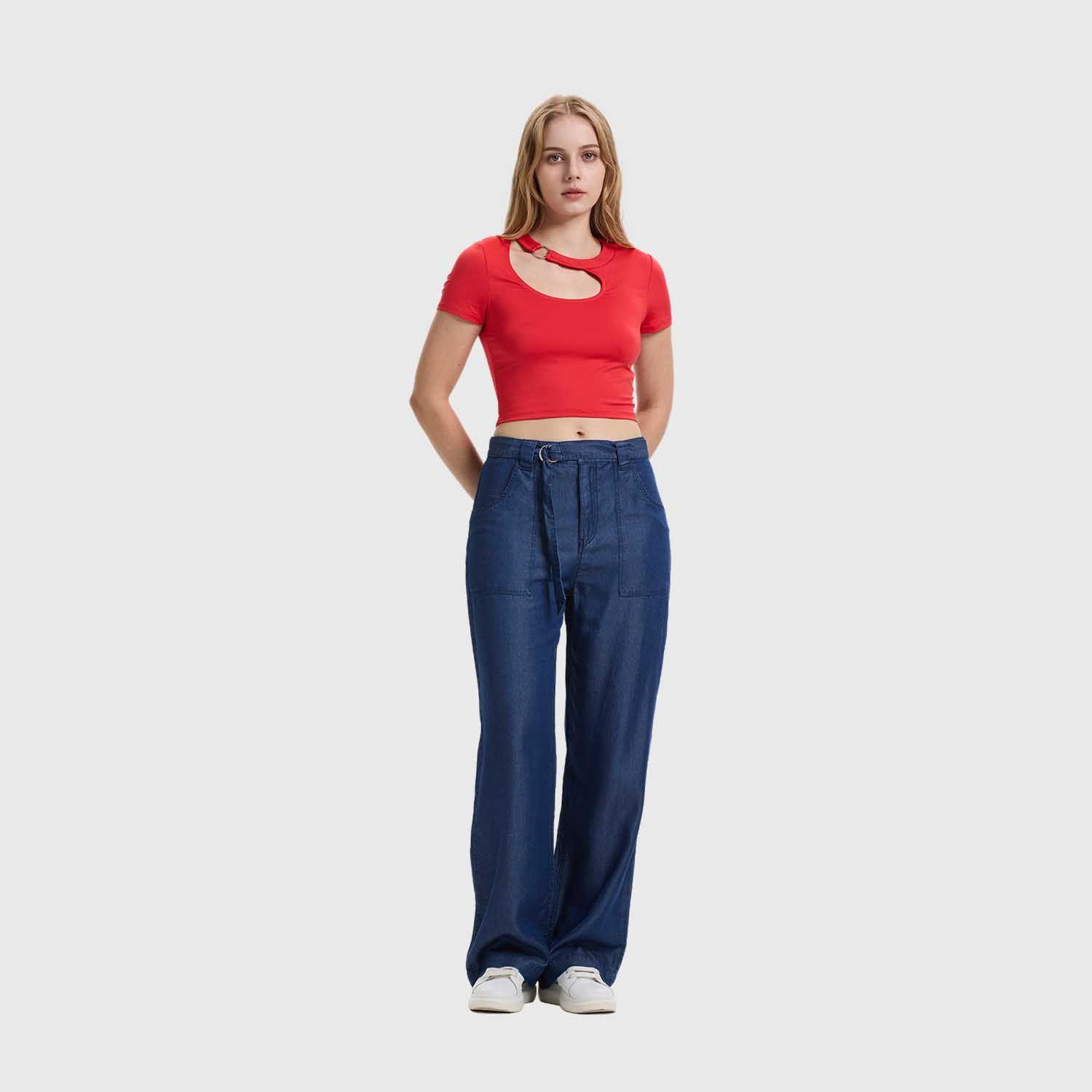 Polera Mujer Argolla Rojo Fashion's Park-3