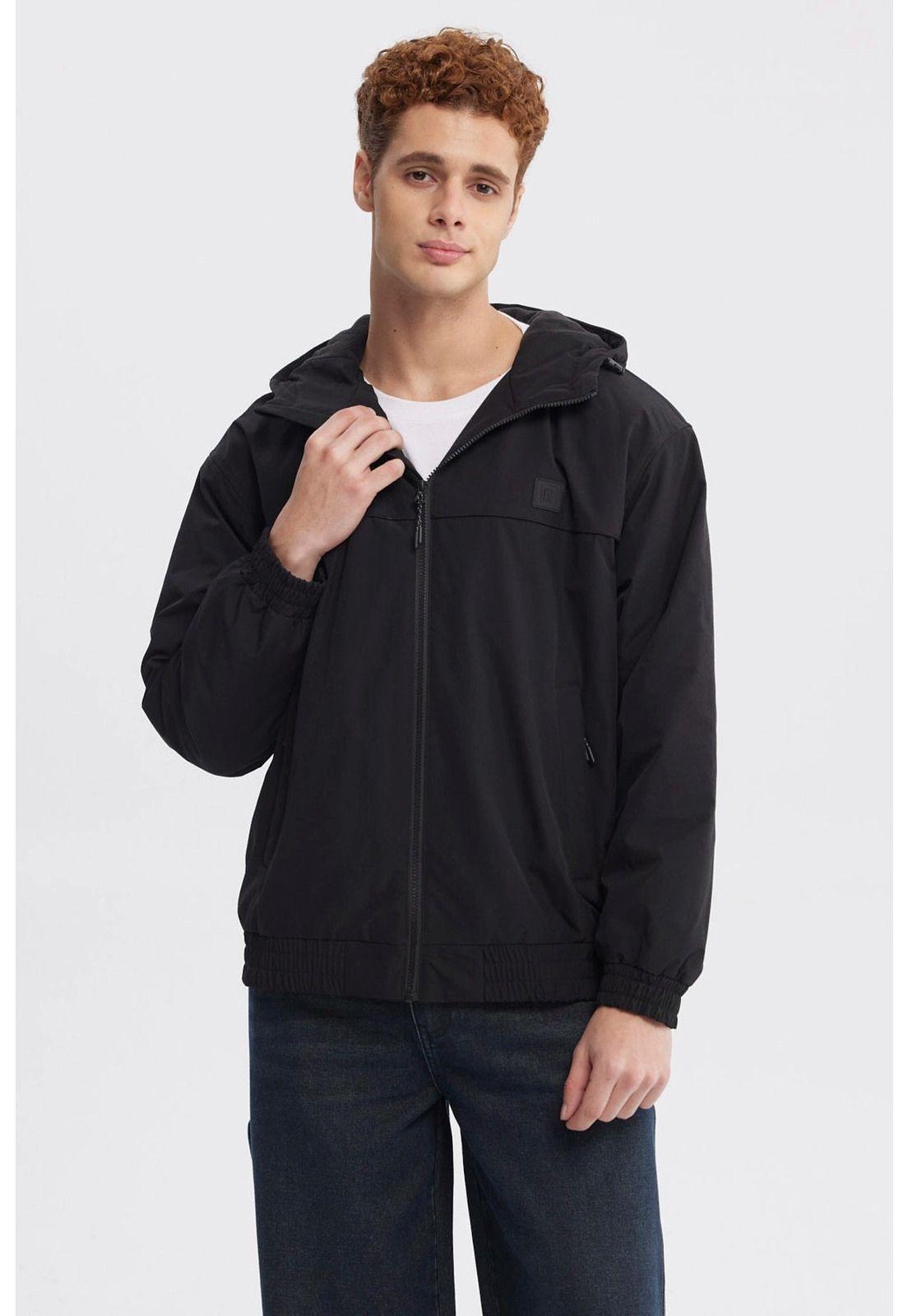Chaqueta Hombre Slim Juvenil Negro - ll-0
