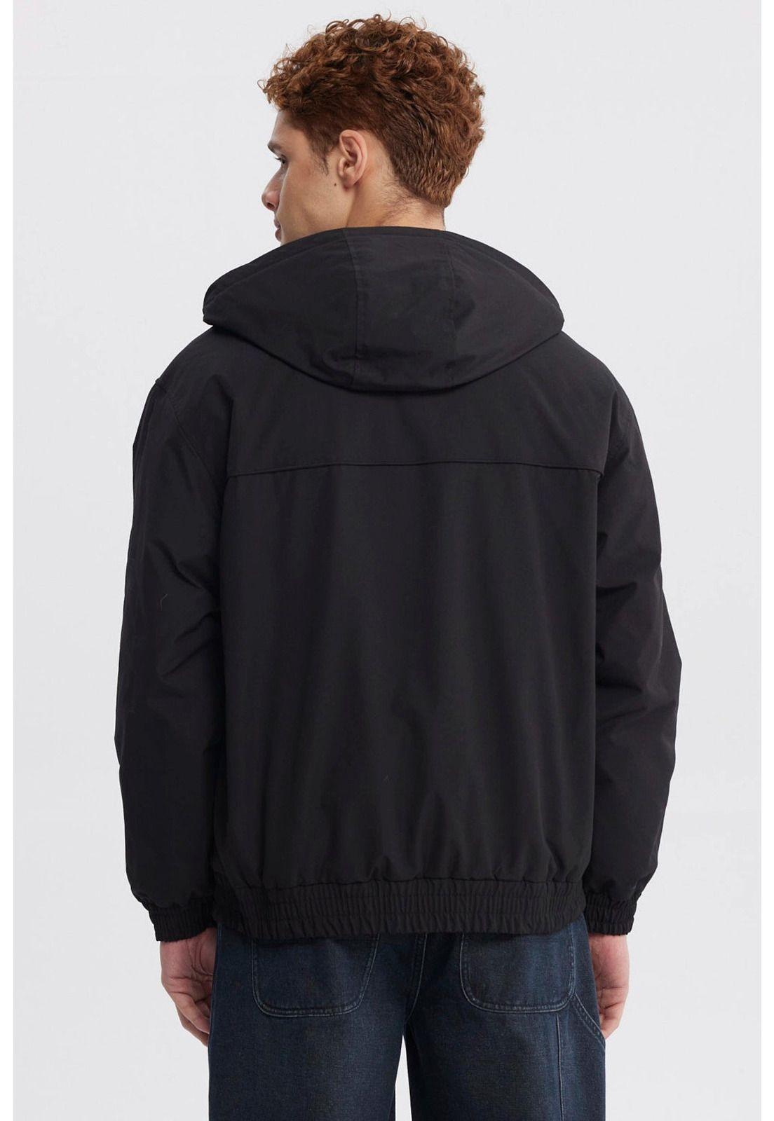 Chaqueta Hombre Slim Juvenil Negro - ll-2