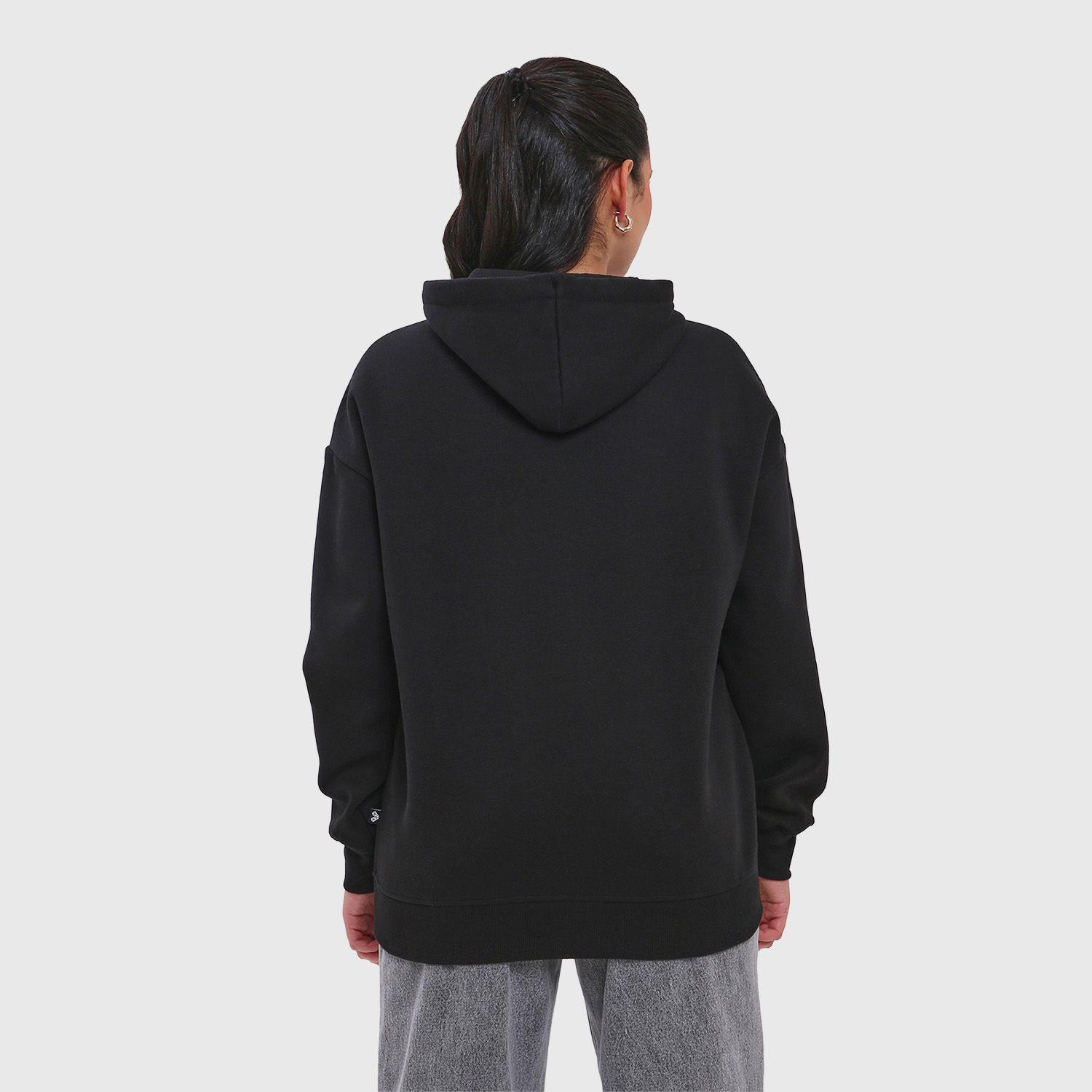 Polerón Mujer Oversize Print Negro Fashion´s Park-2