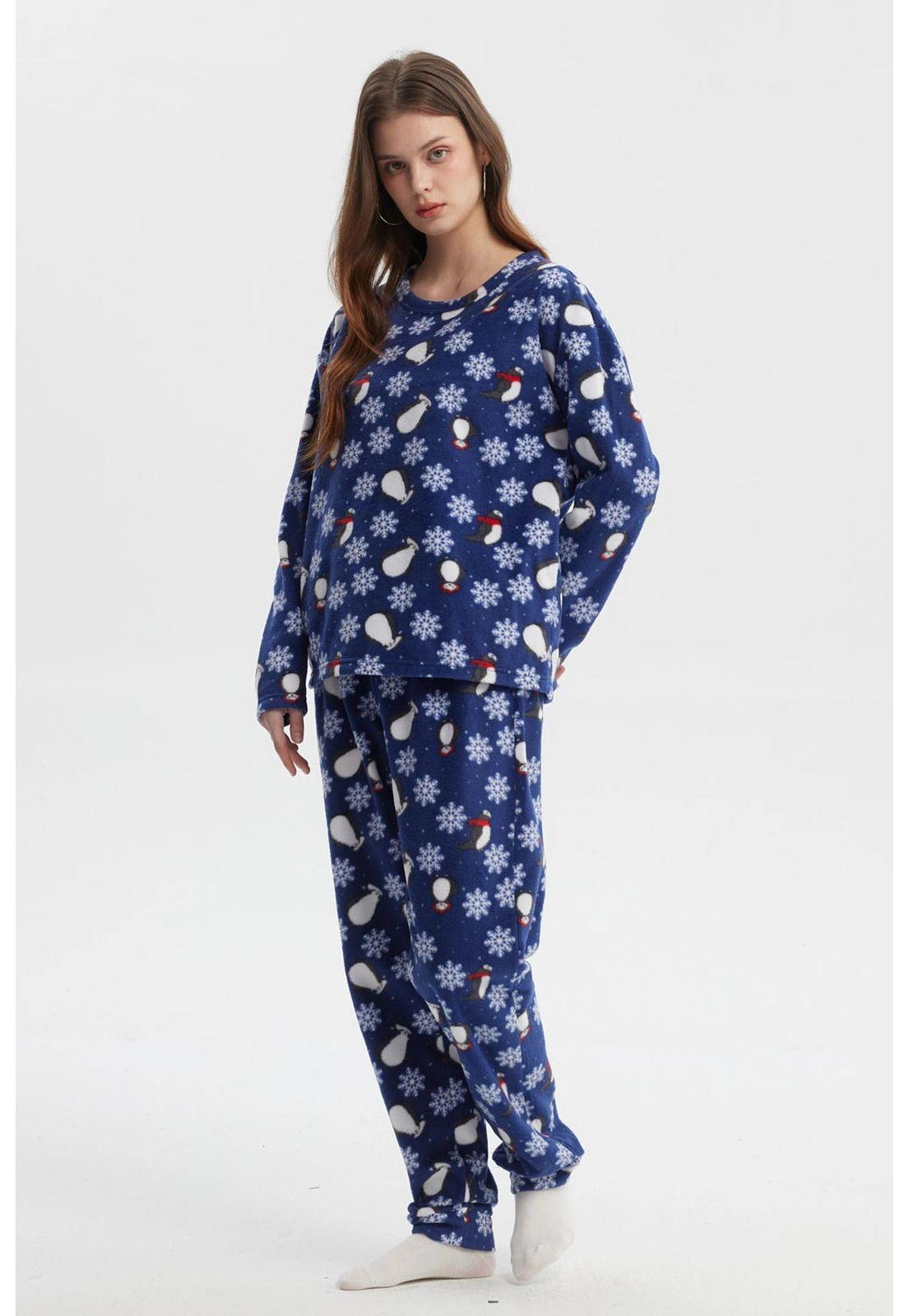 Pijama Mujer Juvenil Azul-0