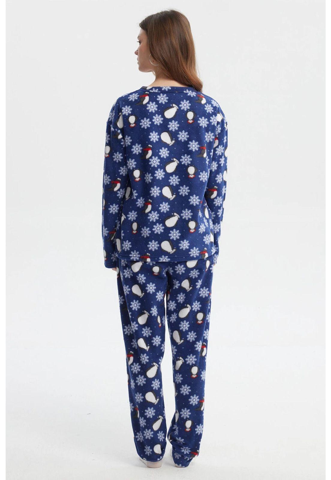 Pijama Mujer Juvenil Azul-1