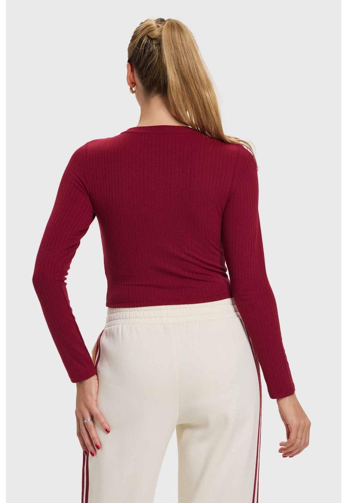 Polera Mujer Burdeo-2