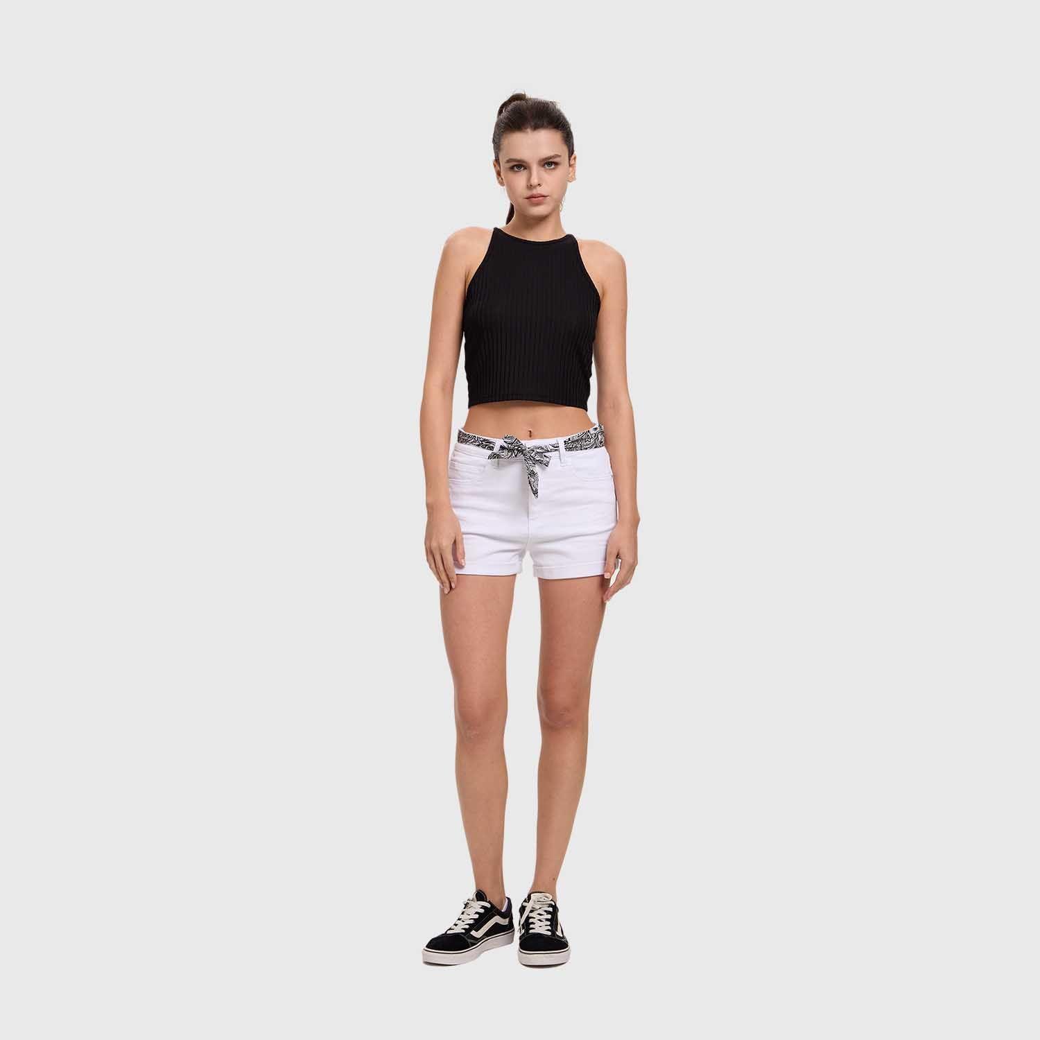 Polera Mujer Lisa Negro Fashion's Park-3