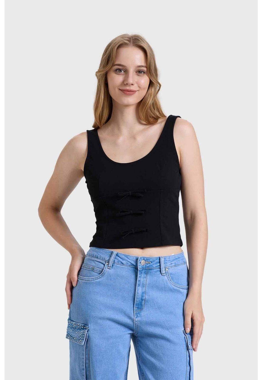 Polera Mujer Negro - ll-0