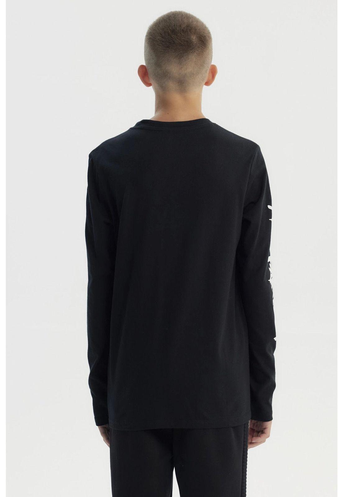 Polera Niño Slim Negro - ll-2