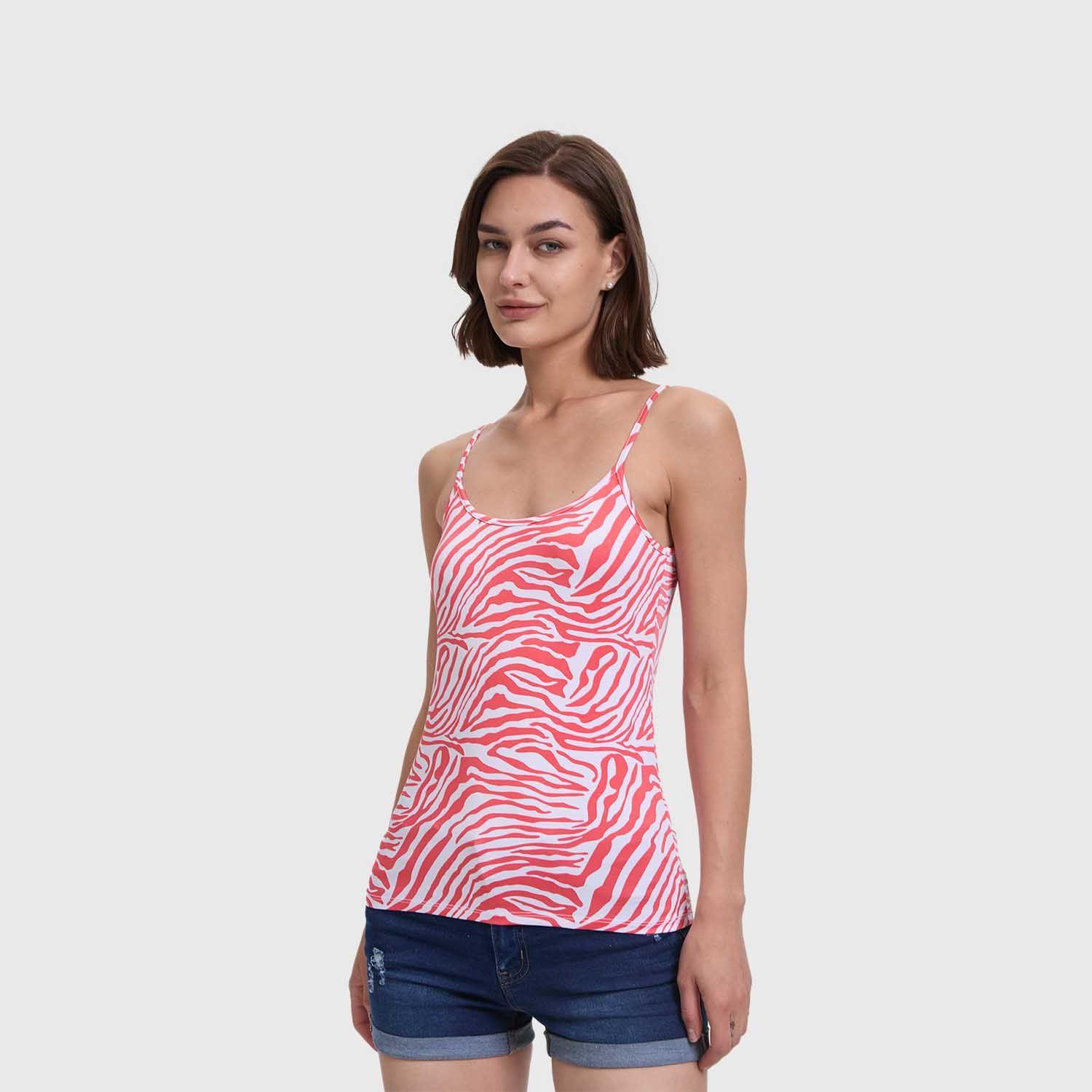 Polera Mujer Pabilo Print Coral Fashions Park-1
