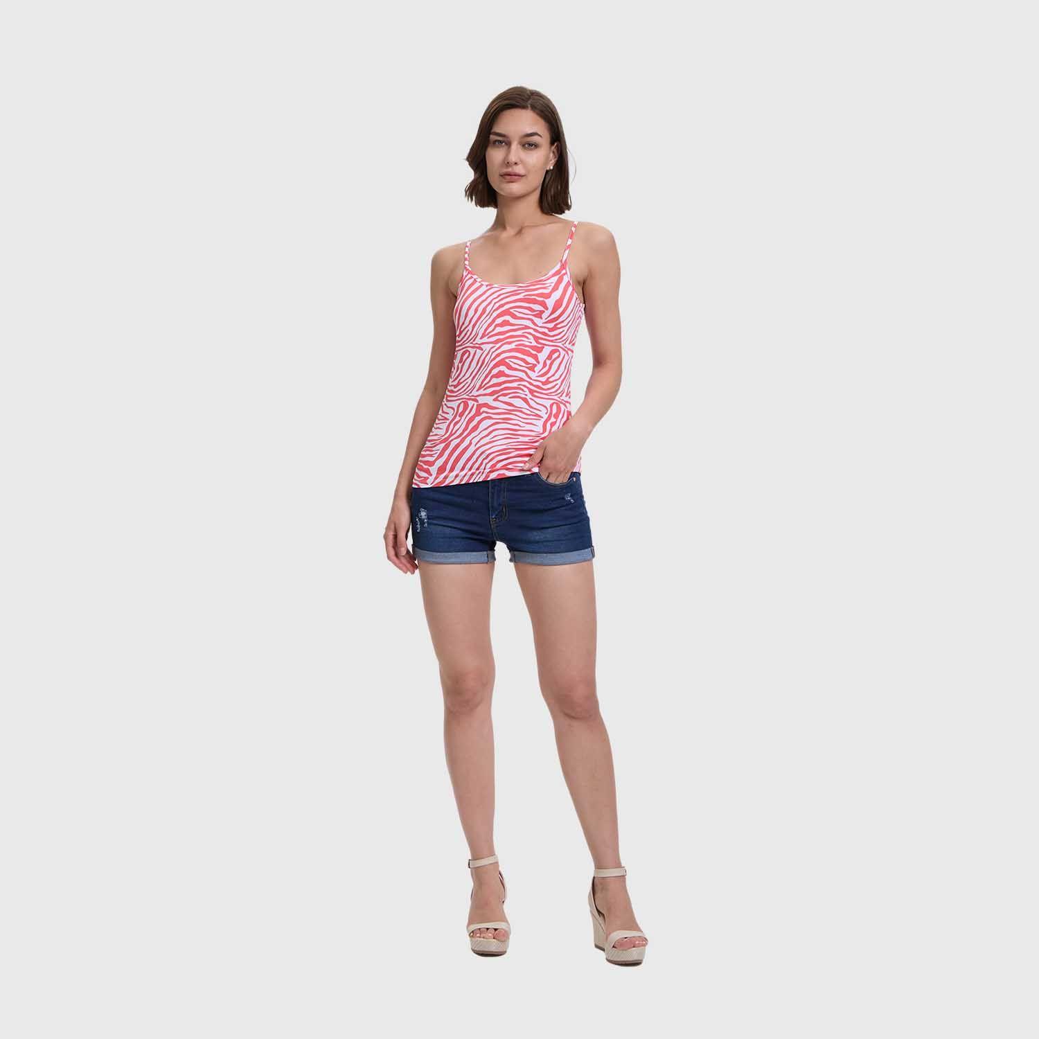 Polera Mujer Pabilo Print Coral Fashions Park-3