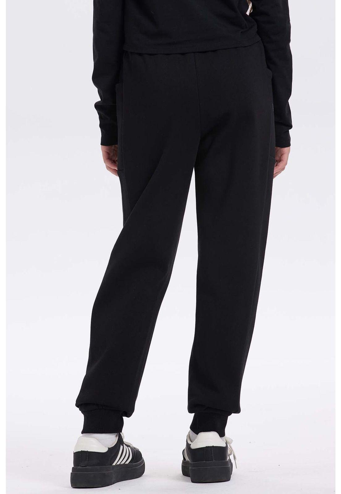 Pantalón Buzo Niña Bipack Negro - ll-2