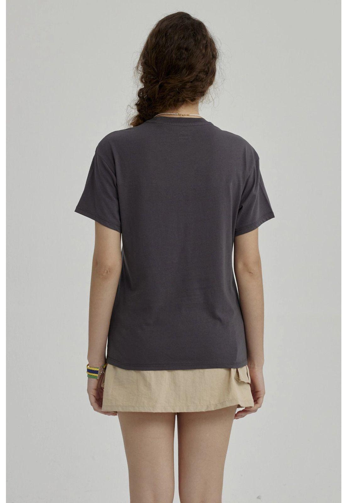 Polera Niña Print Posicional Gris Oscuro-2