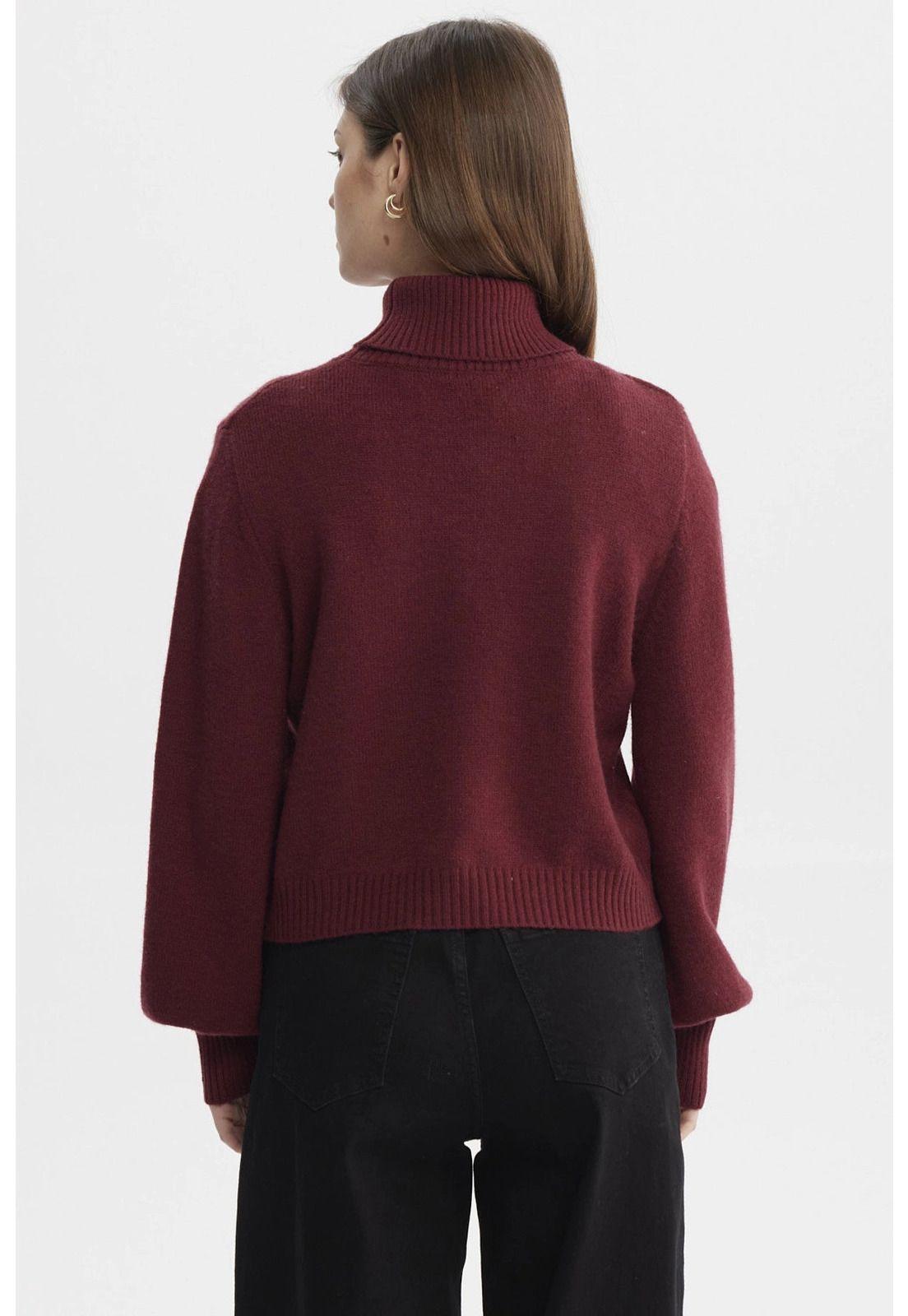 Sweater Mujer Chenille Rojo - ll-2