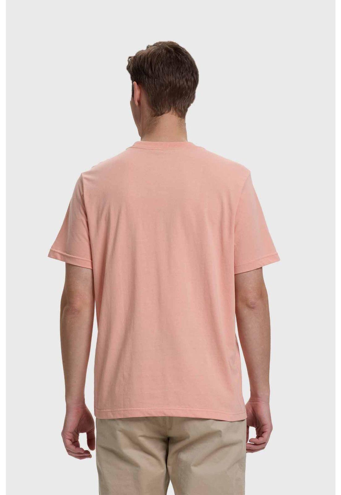 Polera Hombre Básica Con Bolsillo Damasco-2