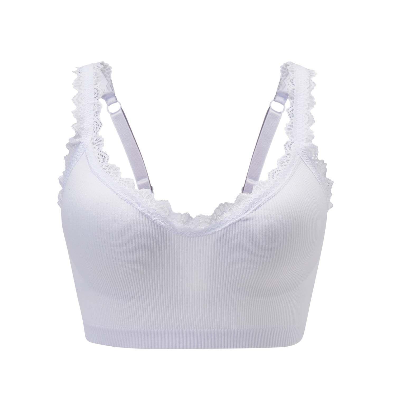Sostén Mujer Peto Con Copa Rib Blanco Fashions Park-0