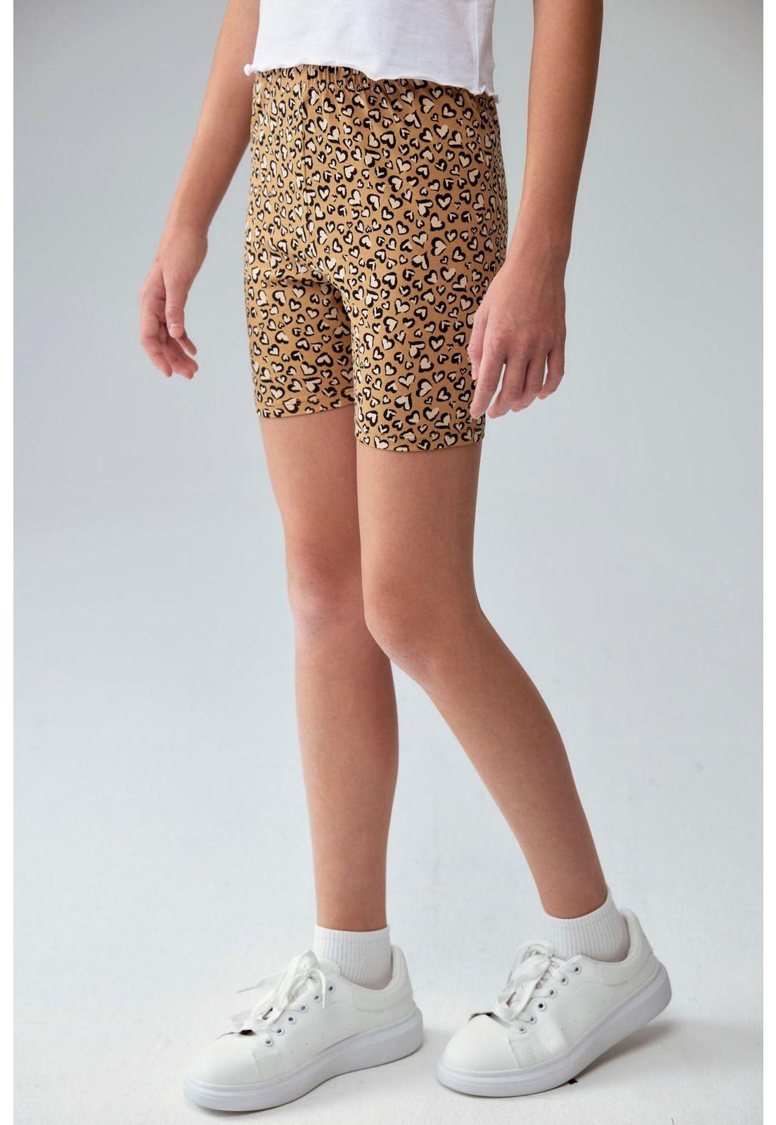 Calza Niña Biker Teens Café-0