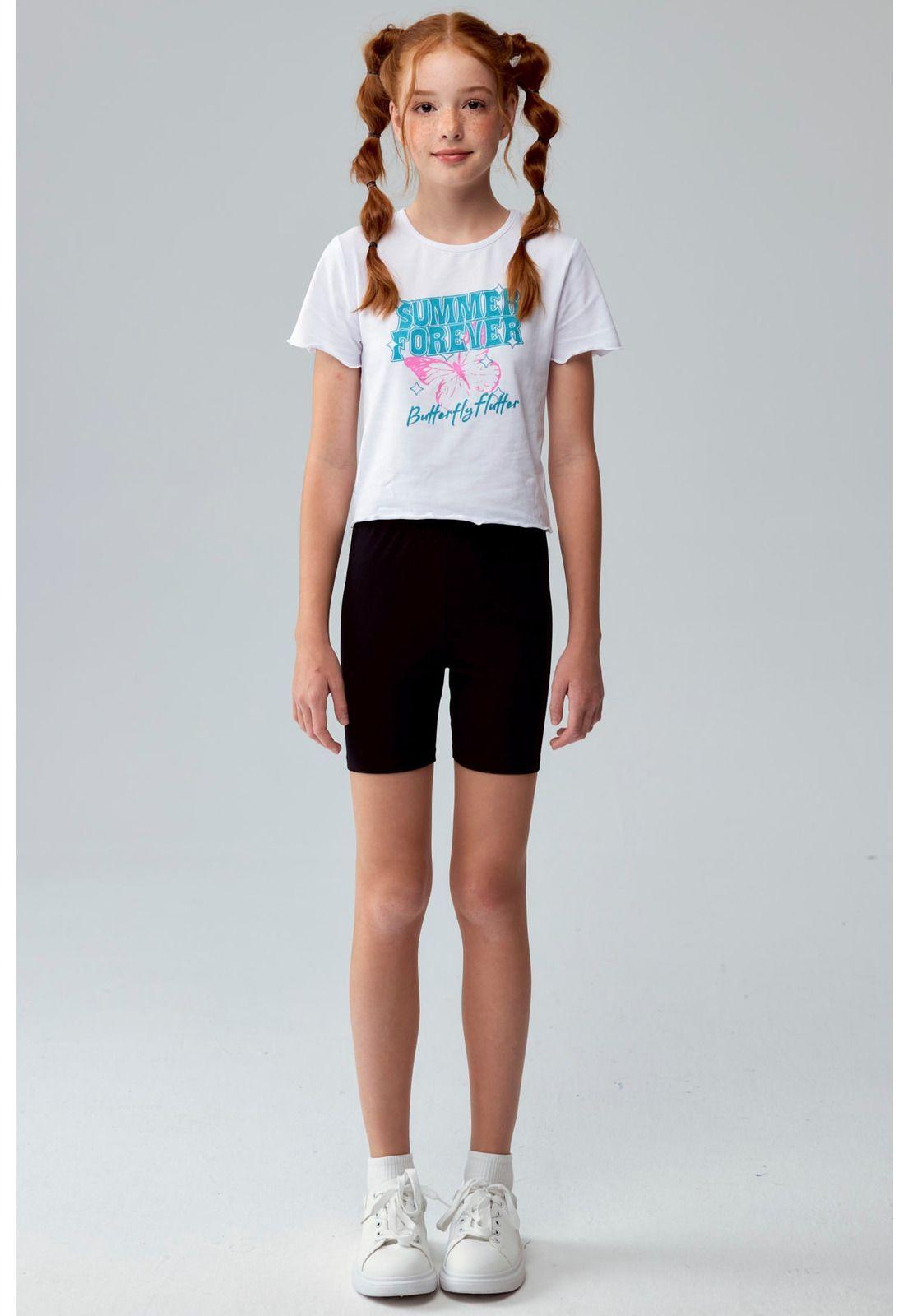 Calza Niña Biker Teens Café-2