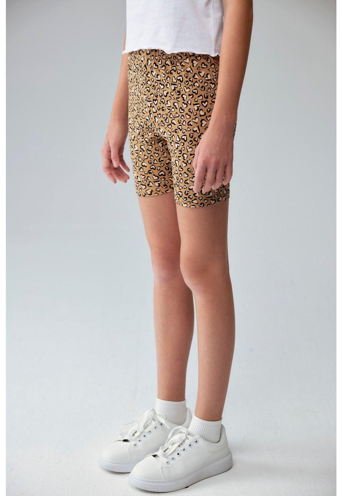 Calza Niña Biker Teens Café-4