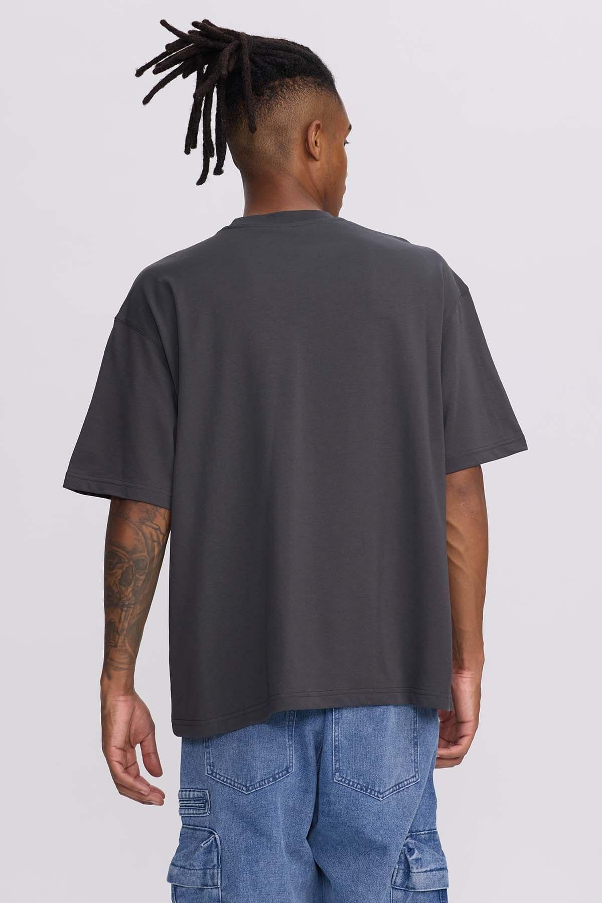 Polera Hombre Loose Fit Marengo-2