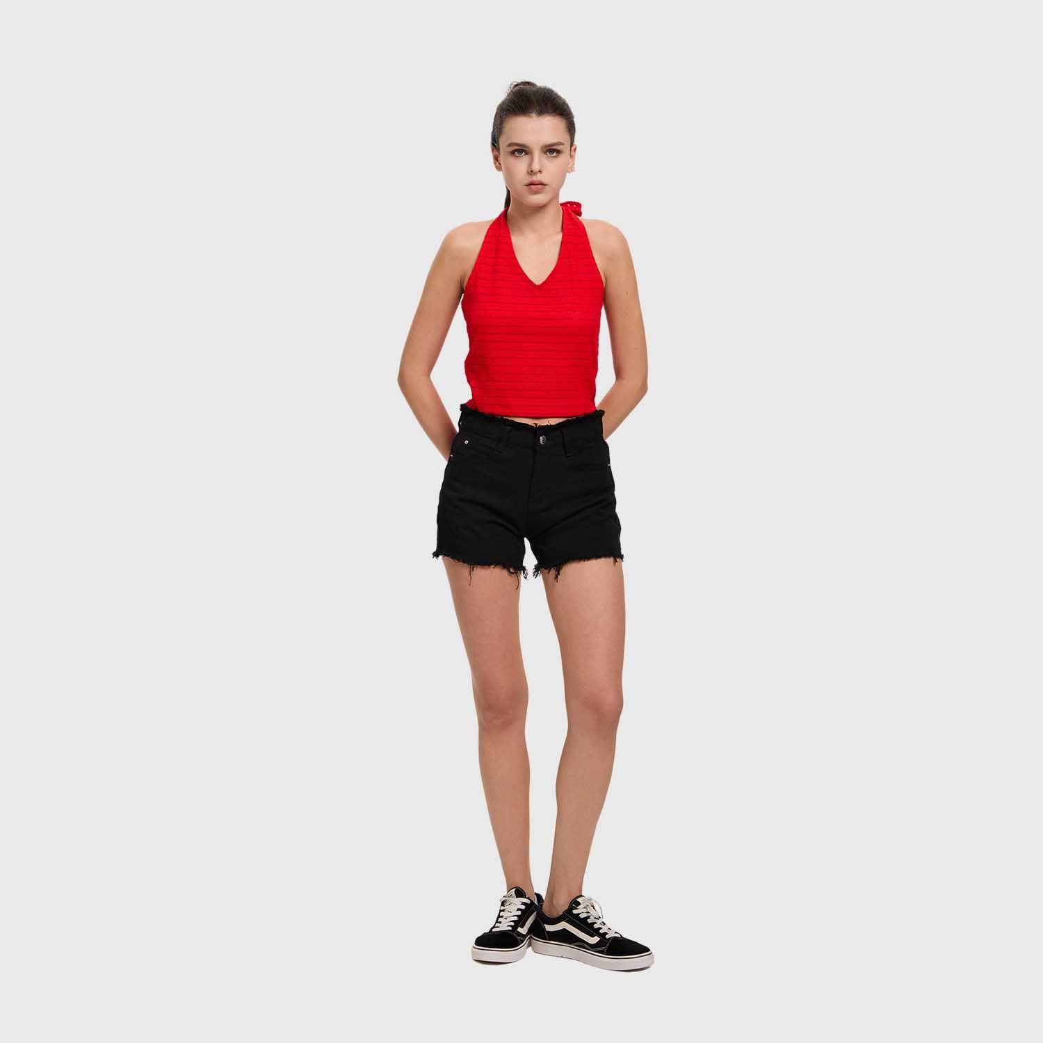 Polera Mujer Amarras Rojo Fashion's Park-2