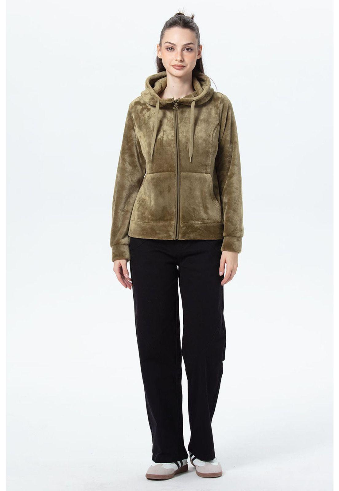 Polar Mujer Entallado Verde-3