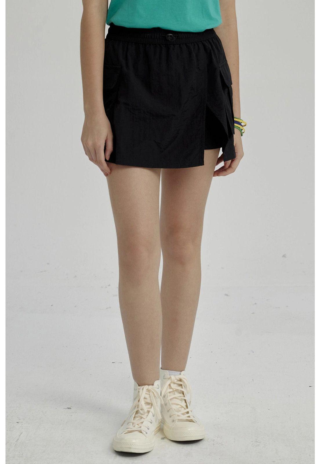 Short Niña Teen Negro-0